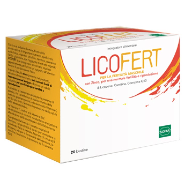 Licofert 20 Buste - Integratore Fertilita' Maschile