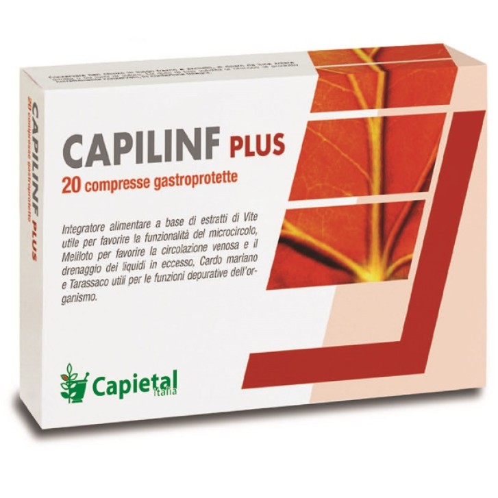 Capilinf Plus 20 Compresse - Integratore Alimentare