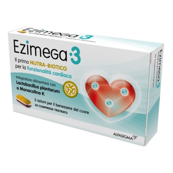 Ezimega3 20 Compresse - Integratore per il Colesterolo