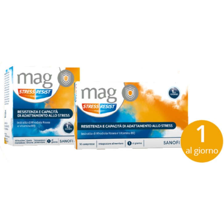 Mag Stress Resist 30 Compresse - Integratore con Magnesio e Rodiola