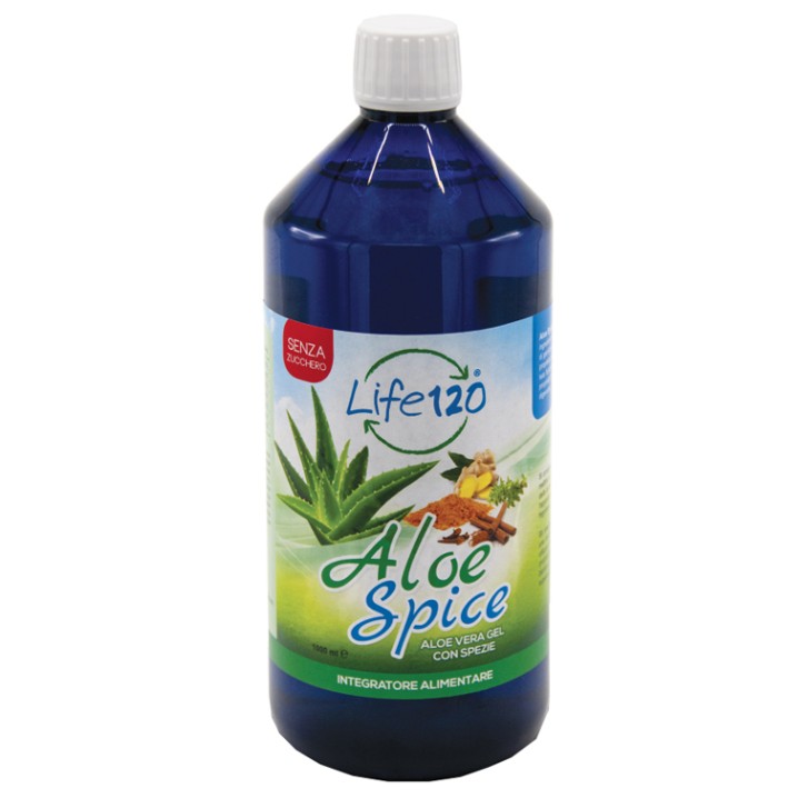 Life 120 Aloe Spice 1000 ml - Integratore Alimentare
