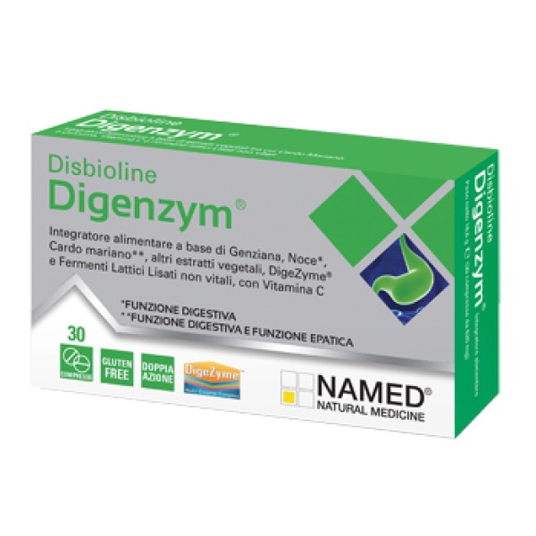 Named Disbioline Digerzym AB 30 Compresse - Integratore Alimentare