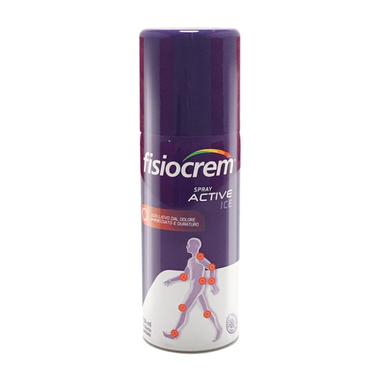 Fisiocream Spray Active Ice Dolori Articolari e Muscolari 150 ml