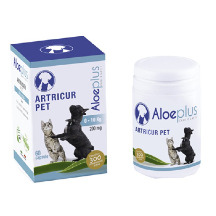 Artricur Pet Cani 0-10 Kg 60 Capsule - Integratore Veterinario