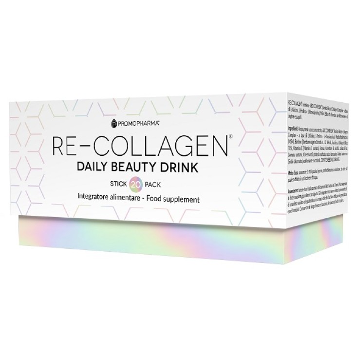 Re-Collagen 20 Stick 12 ml PromoPharma - Integratore Alimentare
