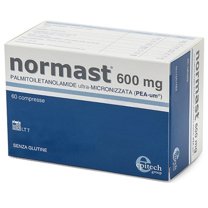 Normast 600 mg 60 Compresse - Integratore con Palmitoiletanolamide