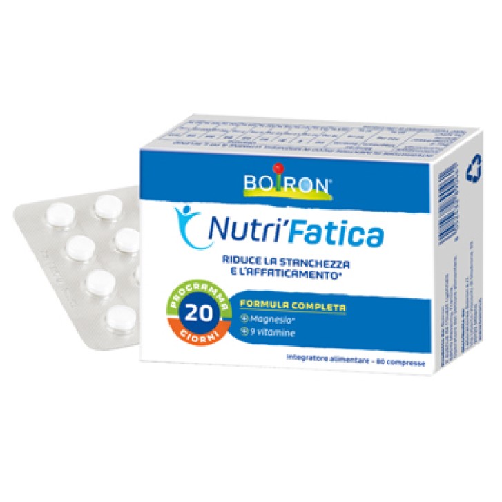 Boiron Nutri' Fatica 80 Compresse - Integratore Alimentare