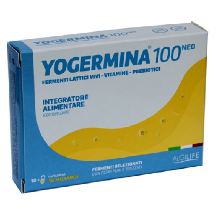 Yogermina Neo 100 10 Capsule - Integratore Alimentare
