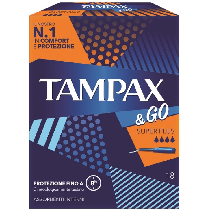 Tampax & Go Super Plus 18 pezzi