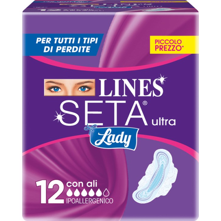 Lines Seta Ultra Lady 12 pezzi