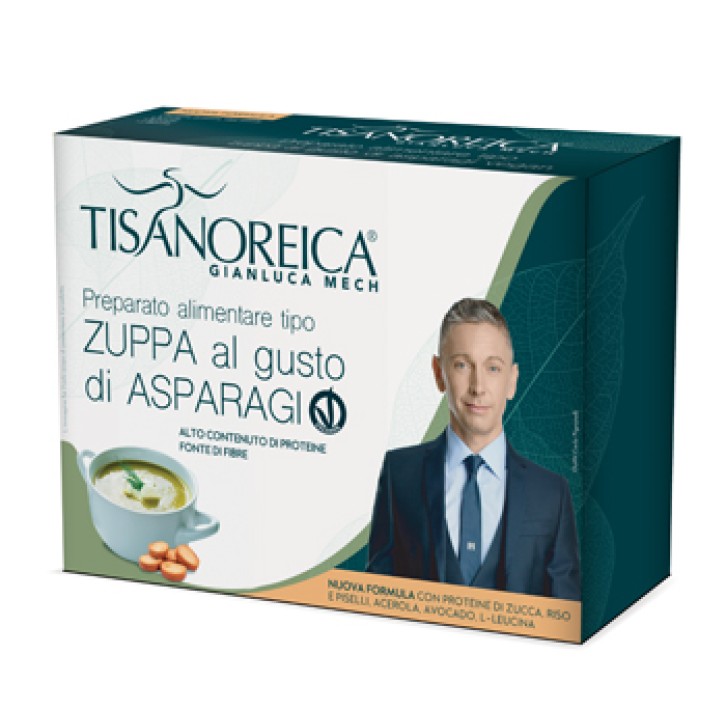 Tisanoreica Zuppa Asparagi Vegan 4 x 34 grammi