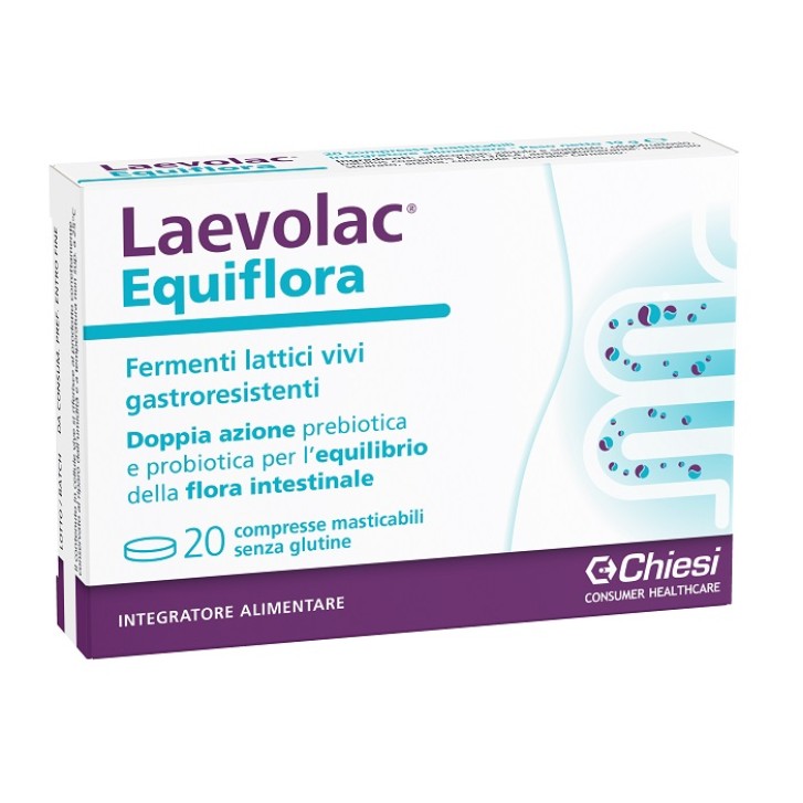 Laevolac Equiflora 20 Compresse - Integratore Alimentare