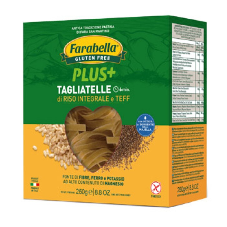Farabella Pasta Senza Glutine Tagliatelle al Riso Teff 250 grammi