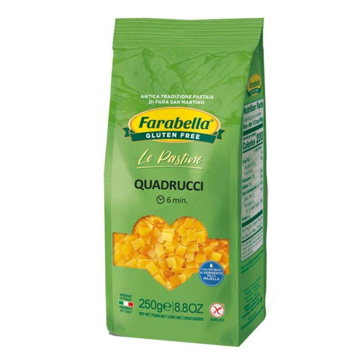 Farabella Pasta Senza Glutine Quadrucci 250 grammi