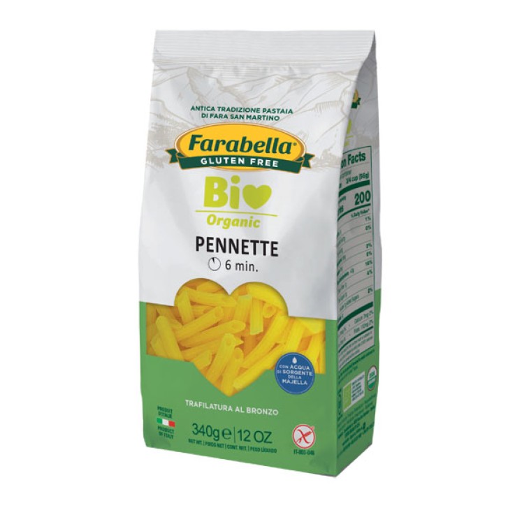 Farabella Pasta Senza Glutine Pennette Bio 340 grammi