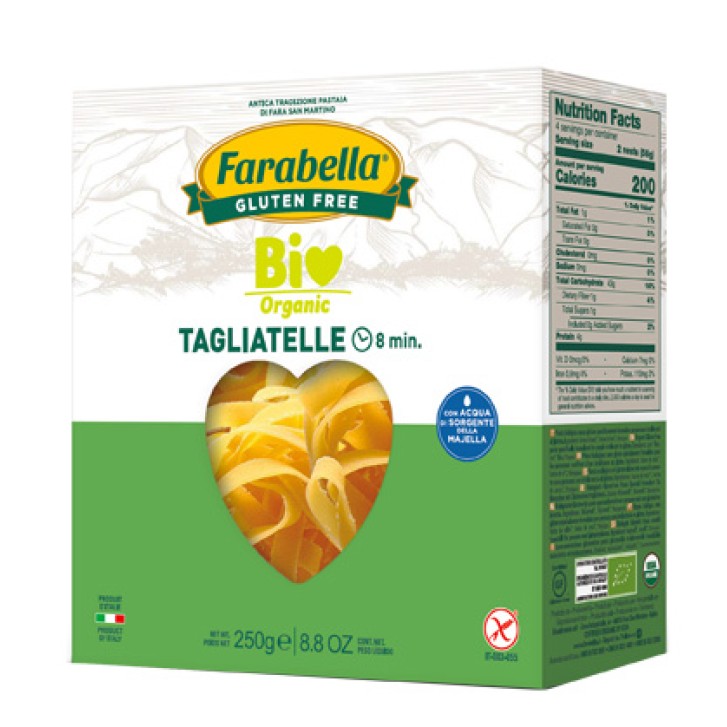 Farabella Bio Pasta Tagliatelle Mais-Riso 340 grammi