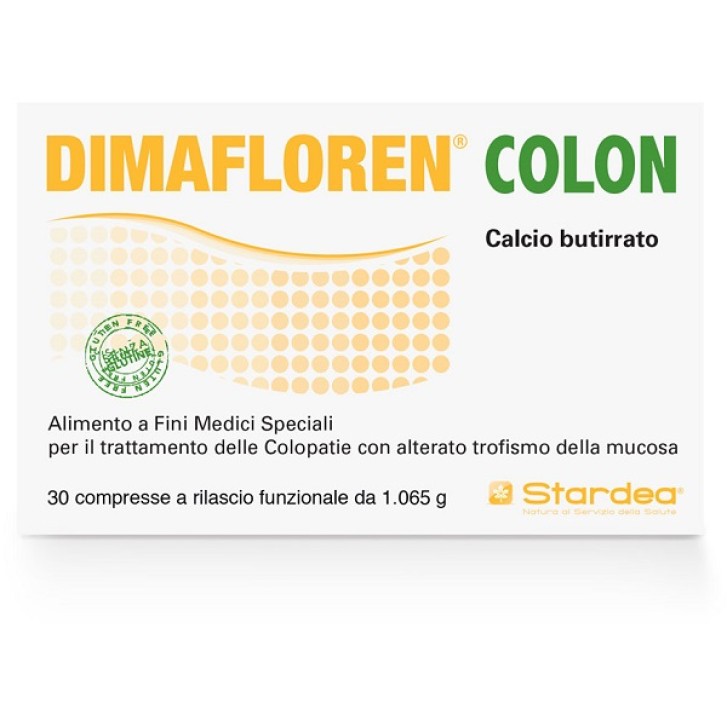 Dimafloren Colon 30 Compresse - Integratore Alimentare