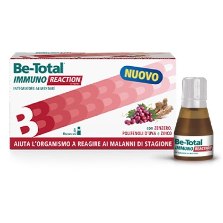 Be-Total Immuno Reaction 8 Flaconcini - Integratore Alimentare