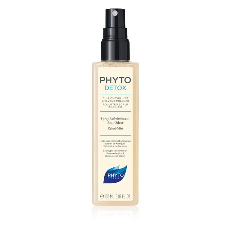 Phyto Detox Spray Rinfrescante Antiodore per Capelli 150 ml