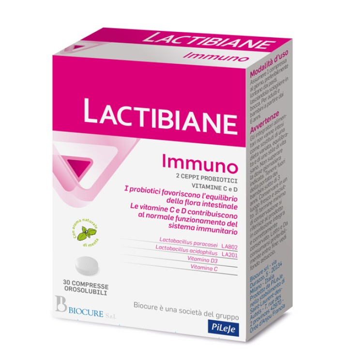 Lactibiane Immuno 30 Compresse - Integratore Difese Immunitarie