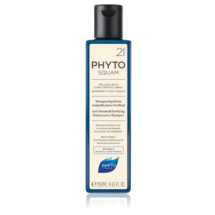 Phytosquam Purifiant Shampoo Antiforfora Purificante Capelli Grassi 250 ml