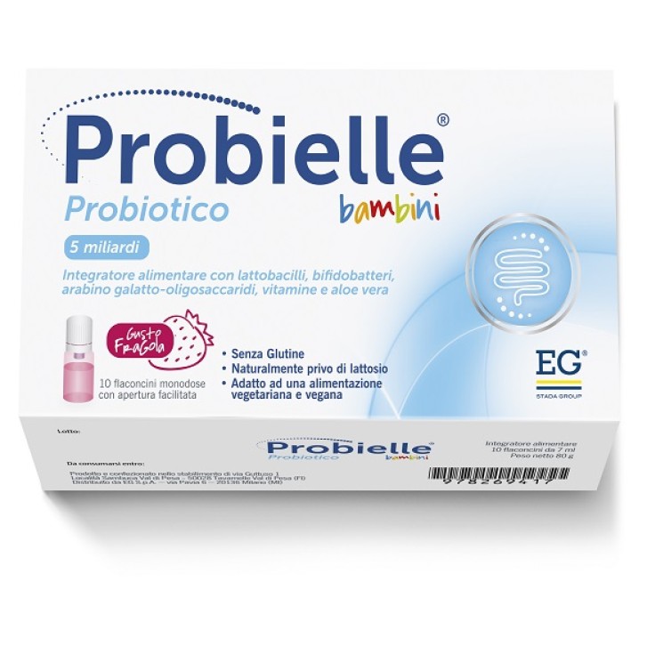 Probielle Bambini 10 Flaconcini - Integratore Probiotico