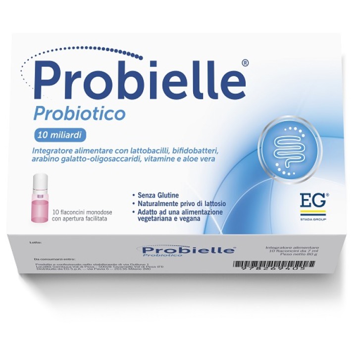 Probielle 10 Flaconcini - Integratore Probiotico