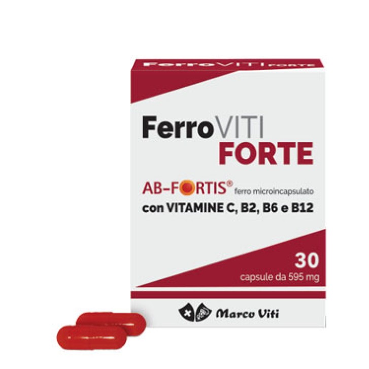 Ferroviti Forte 30 Capsule - Integratore Alimentare