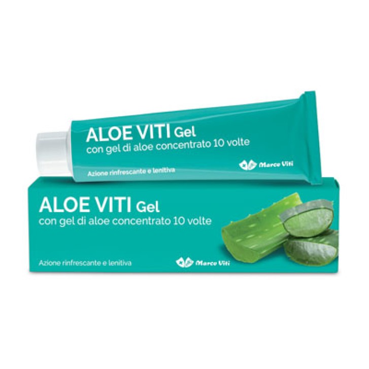 Aloe Viti Gel Rinfrescante Lenitivo Pelle Arrossata 100 ml