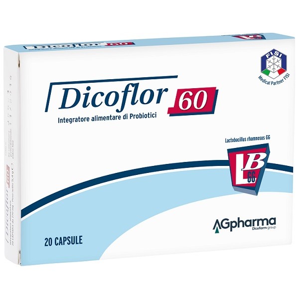 Dicoflor 60 20 Capsule - Integratore Fermenti Lattici