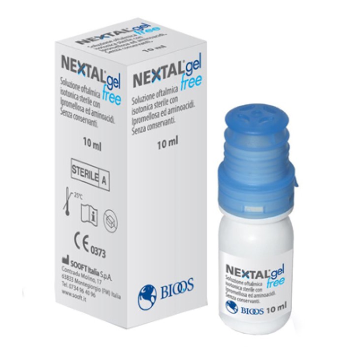 Nextal Gel Free Soluzione Oftalmica Isotonica Sterile 10ml