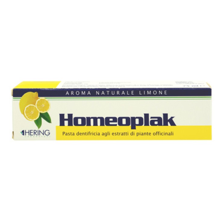 Homeoplak Dentifricio Limone 75 ml