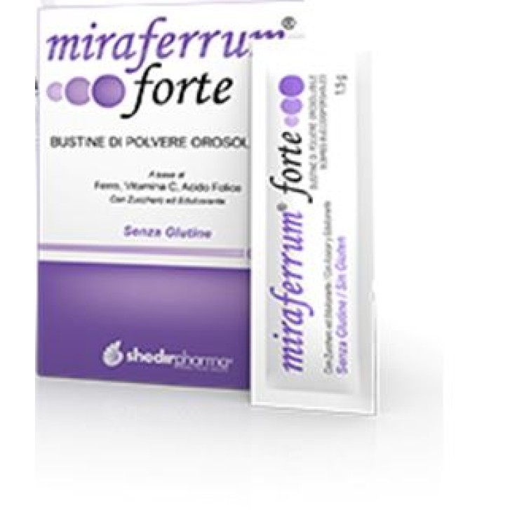 Miraferrum Forte 18 Stick Orosolubili - Integratore Ferro
