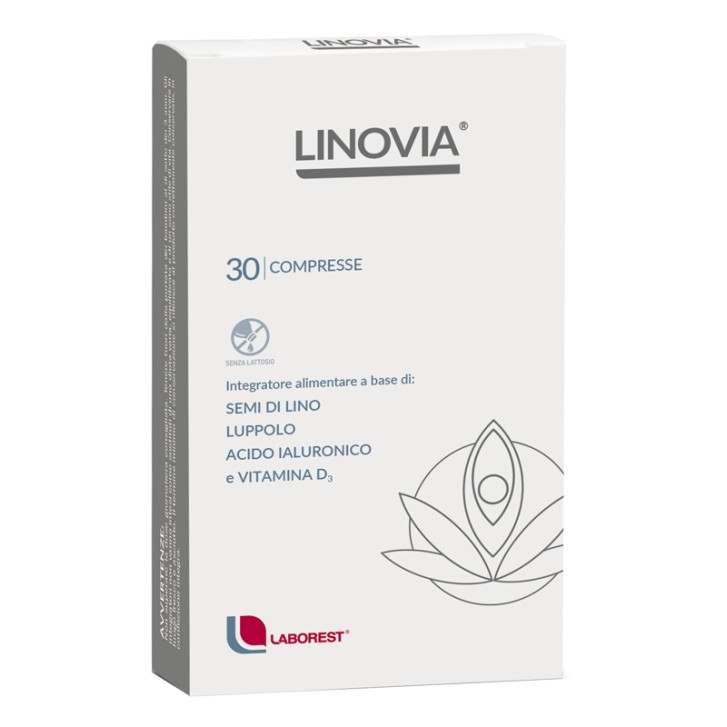Linovia 30 Compresse - Integratore Menopausa Vitamina D