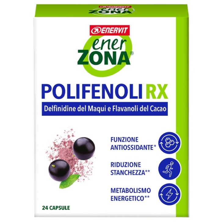 Enerzona Polifenoli RX 24 Capsule - Integratore Alimentare