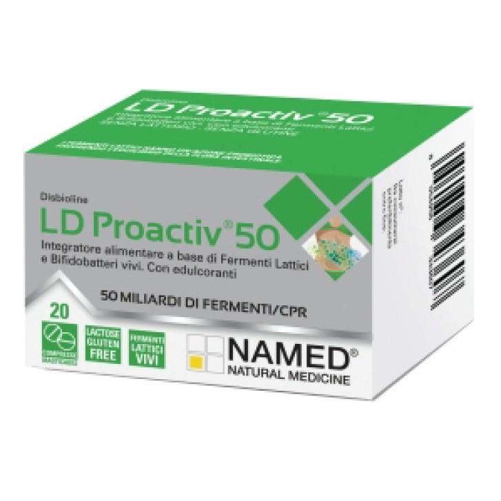 Named Disbioline LD Proactive 50  20 Compresse - Integratore Alimentare
