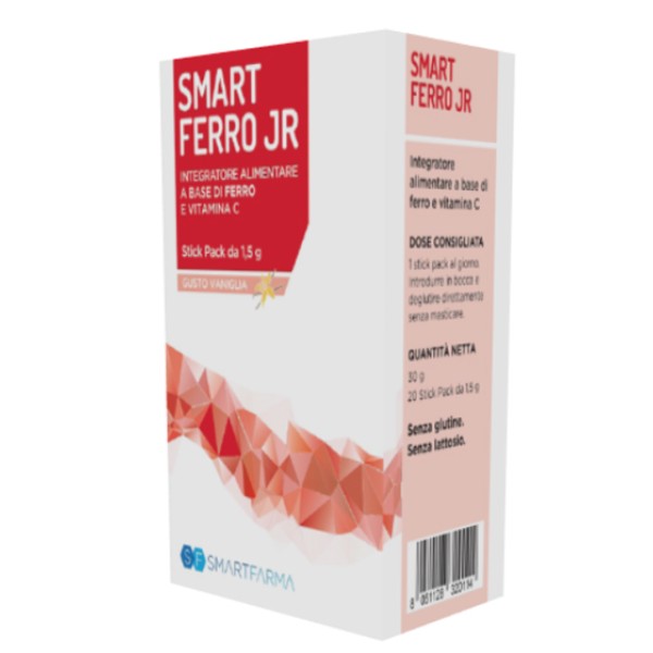 Smart Ferro JR 20 Bustine - Integratore Alimentare