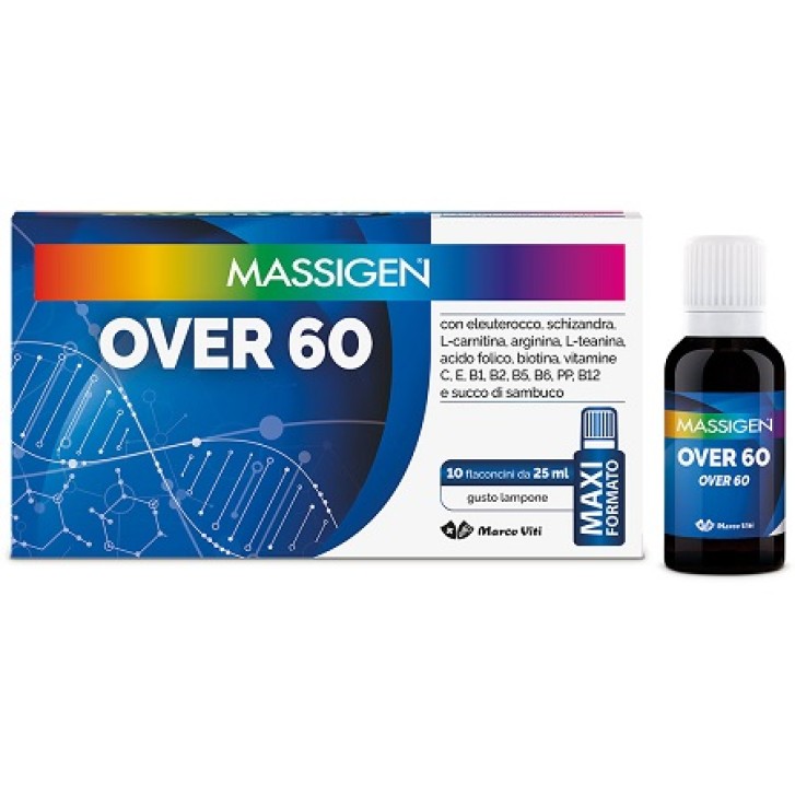 Massigen Viti Over 60 10 Flaconcini 25 ml - Integratore Alimentare