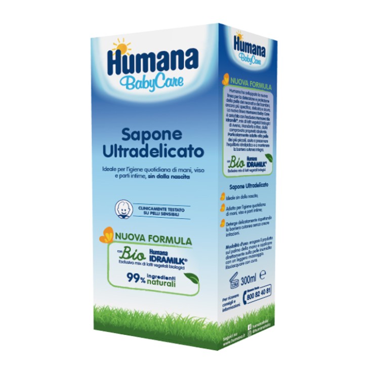Humana Baby Care Sapone Liquido 300 ml