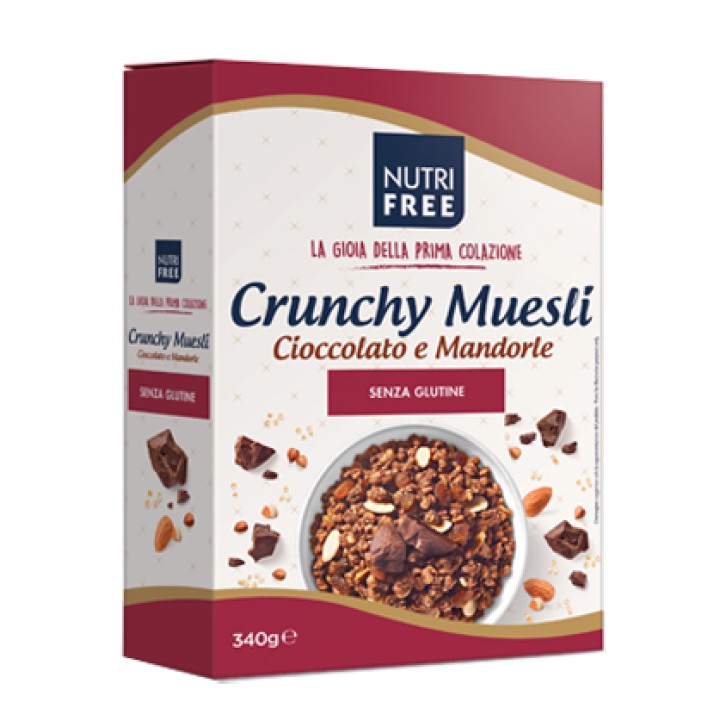Nutrifree Crunchy Mix Cioccolato e Mandorle 340 grammi