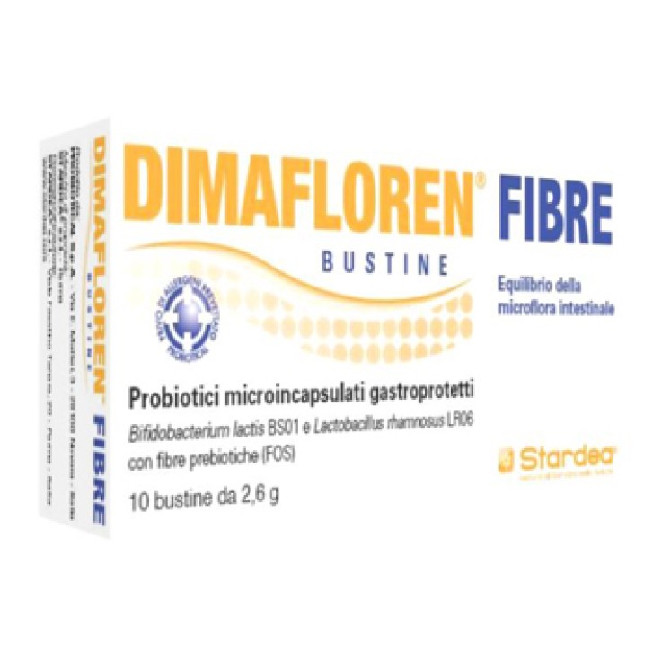 Dimafloren Fibre 10 Bustine - Integratore Alimentare