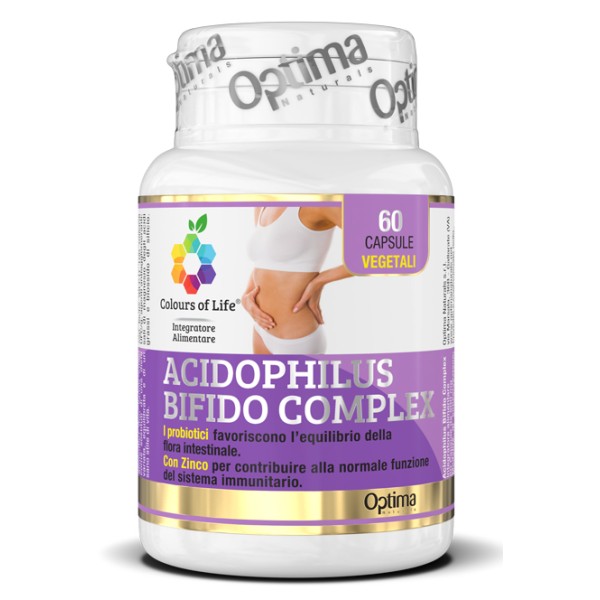 Optima Colours of Life Acidophilus 60 Capsule - Integratore Probiotici