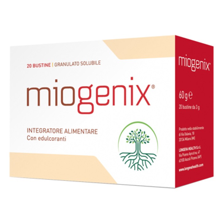 Miogenix 20 bustine - Integratore Alimentare Antiossidante
