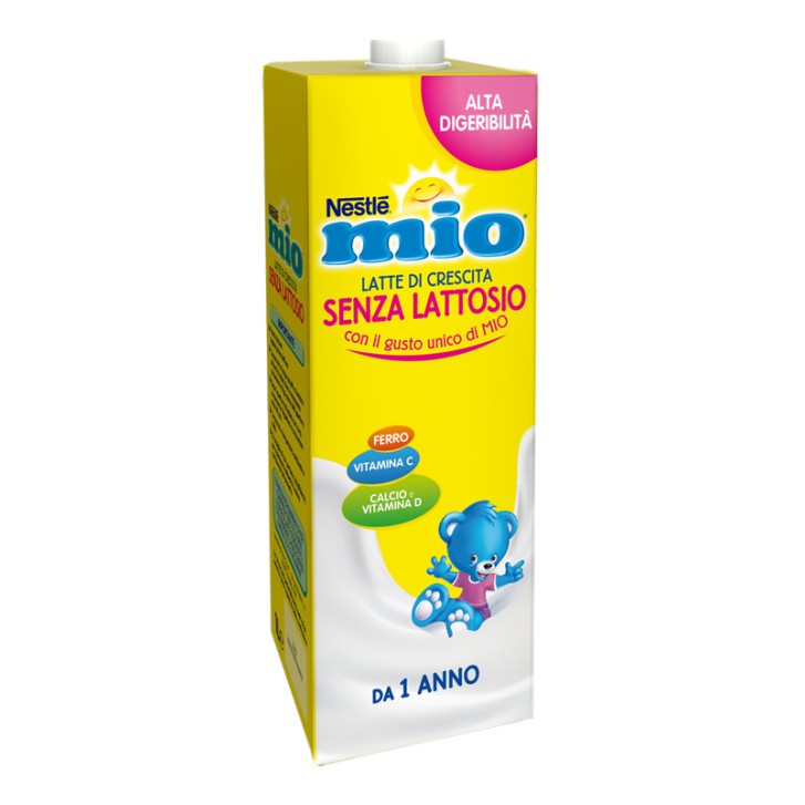 Nestle' Mio Latte Crescita senza Lattosio 1000 ml