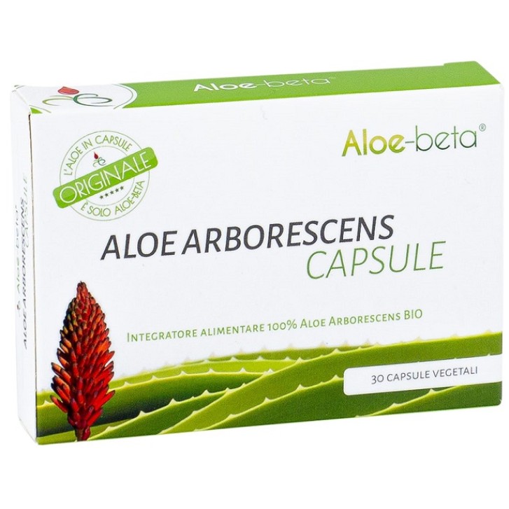 Aloe-Beta Aloe Arborescens 30 Capsule - Integratore Alimentare