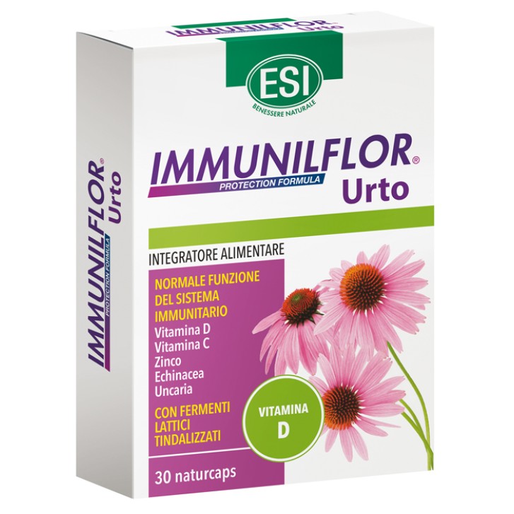 Esi Immuniflor Urto 30 Natur Caps - Integratore con Vitamina D