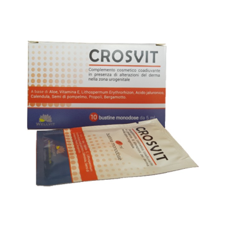 Crosvit Crema Genitale Maschile 10 Bustine Monodose 5 ml