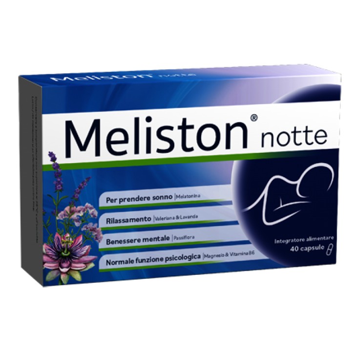 Meliston Notte 40 Capsule - Integratore Alimentare
