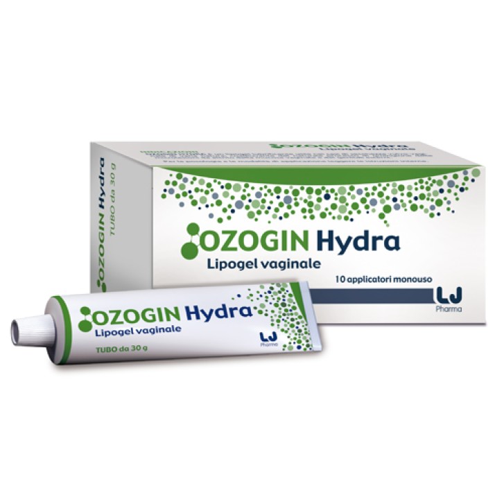 Ozogin Hydra Lipogel Vaginale Tubo 30 grammi + 10 Applicatori Monouso