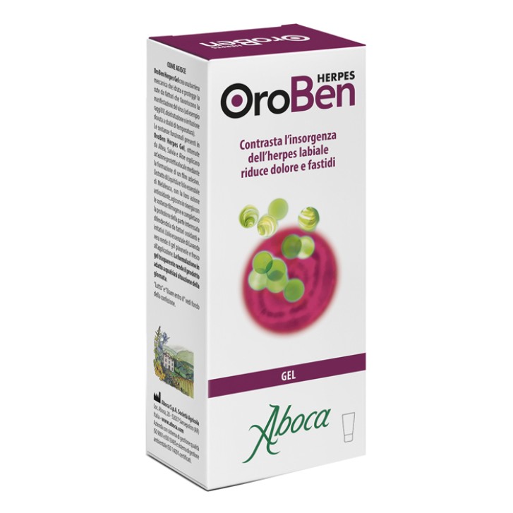 Aboca Oroben Herpes Gel 8 ml